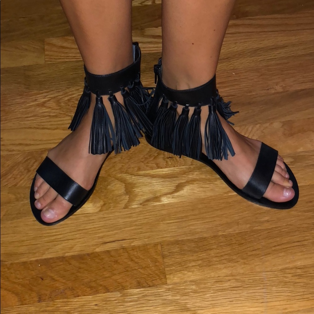 Loeffler Randall Lark Sandal in Black